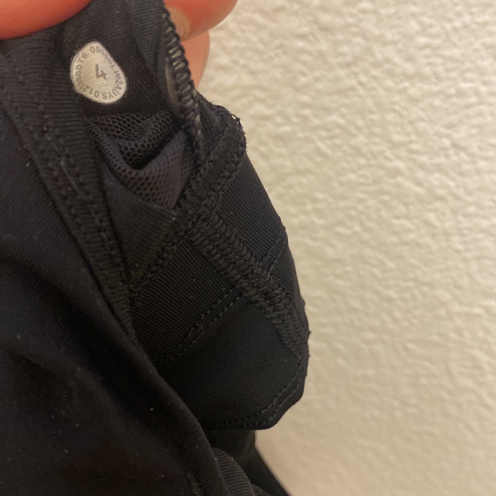 Black Lululemon Energy Longline Bra
Medium Support, B–D Cups Size 4 - Picture 6 of 6